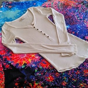 Abercrombie & Fitch Long Sleeve Henley